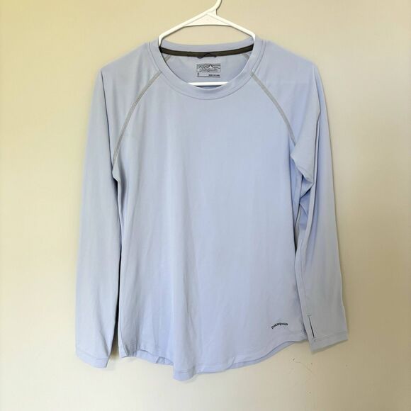 Patagonia Women's Purple Long Sleeve Capilene Cooling - Picture 1 of 6